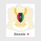 Wapen van Libië gebruikt door Haftar Sticker (Vel)
