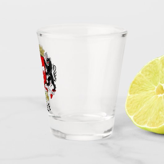 Wapen van Lille, Frankrijk Shot Glas (Rechts)