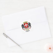 Wapen van Lille, Frankrijk Vierkante Sticker (Envelop)