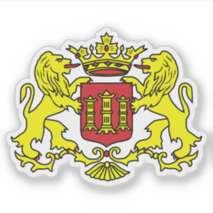 Wapen van Lingen, Duitsland Sticker