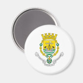 wapen van lissabon magneet (Voorkant / Achterkant)