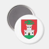 wapen van ljubljana magneet (Voorkant / Achterkant)