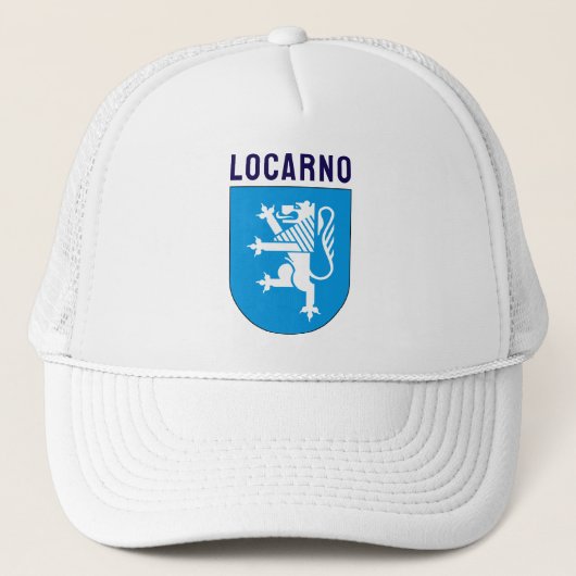 Wapen van Locarno, Zwitserland Trucker Pet (Voorkant)