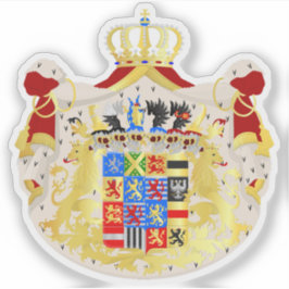 Wapen van Luxemburg (1898) Sticker