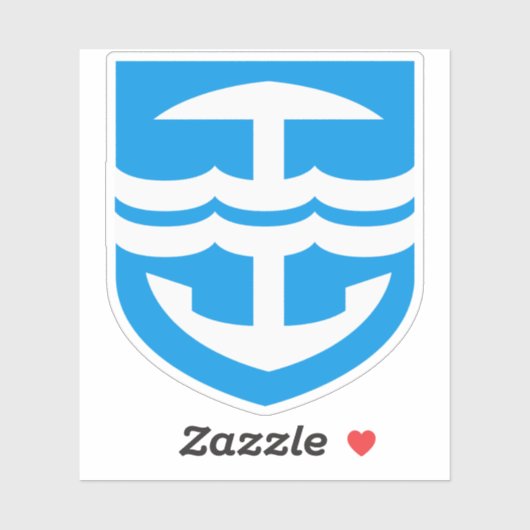 Wapen van Maardo, Estland Sticker (Vel)