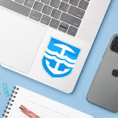 Wapen van Maardu, Estland Sticker (Laptop met iPhone)