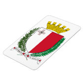 wapen van malta magneet (Linkerzijde)