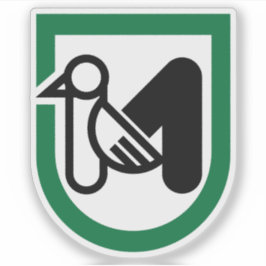 Wapen van Marche, Italië Sticker