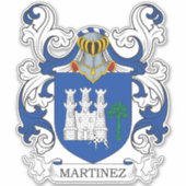 Wapen van Martinez Sticker (Voorkant)