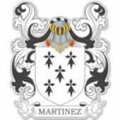 Wapen van Martinez Sticker (Voorkant)