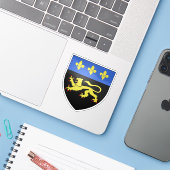 Wapen van Massy, Essonne, Île-de-France Sticker (Laptop met iPhone)