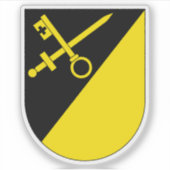 Wapen van Mauren, Liechtenstein Sticker (Voorkant)