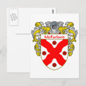 Wapen van McFarland (Mantled) Briefkaart (Voorkant / Achterkant)