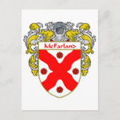 Wapen van McFarland (Mantled) Briefkaart (Voorkant)