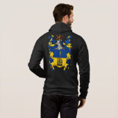 Wapen van McGuffey Mannen Hoodie (Achterkant volledig)
