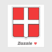 Wapen van Mendrisio, Zwitserland Sticker (Vel)