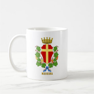 Wapen van Messina, Sicilië Koffiemok