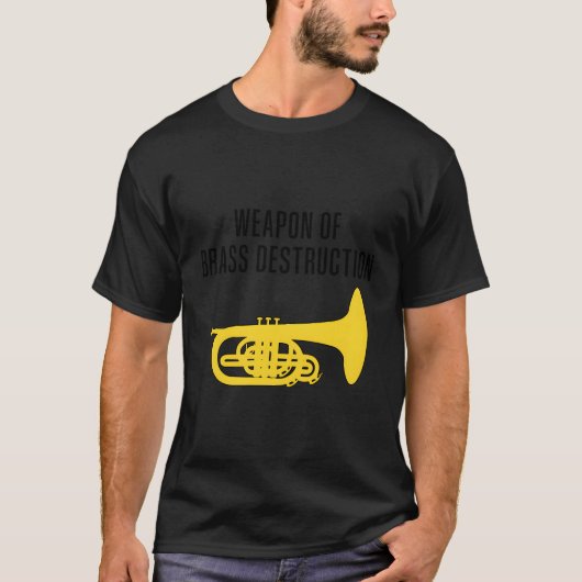 Wapen van Messing Destruction Funny Marching Mello T-shirt (Voorkant)