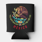 Wapen van Mexico Blikjeskoeler (Achterkant)