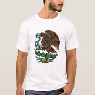 Wapen van Mexico Illustratie T-shirt