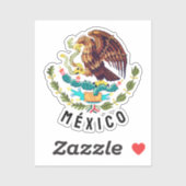 Wapen van Mexico Sticker (Vel)