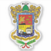 Wapen van Michoacán de Ocampo, Mexico Sticker (Voorkant)