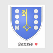 Wapen van Miramas, Bouches-du-Rhône Sticker (Vel)