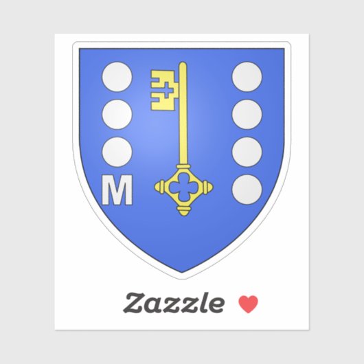 Wapen van Miramas, Bouches-du-Rhône Sticker (Vel)