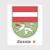 Wapen van Mödling, Oostenrijk Sticker (Vel)