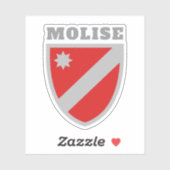 Wapen van Molise, Italië Sticker (Vel)