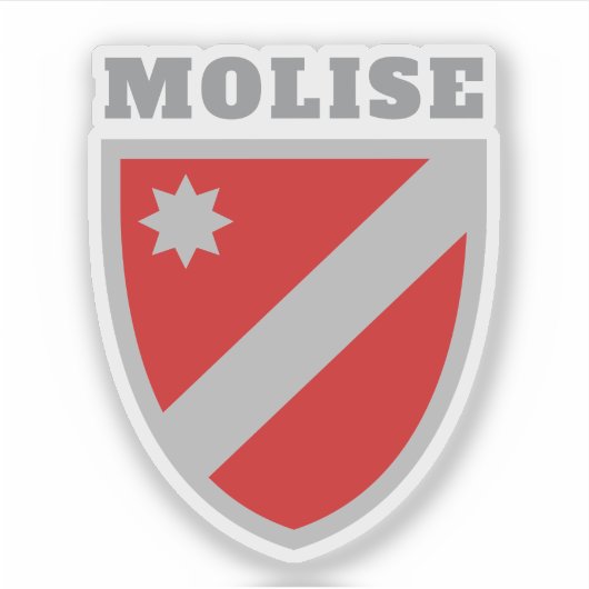 Wapen van Molise, Italië Sticker (Voorkant)