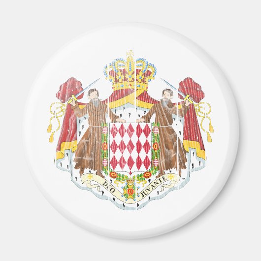 wapen van monaco magneet (Voorkant)