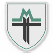 Wapen van Mýrdalshreppur, IJsland Sticker (Voorkant)