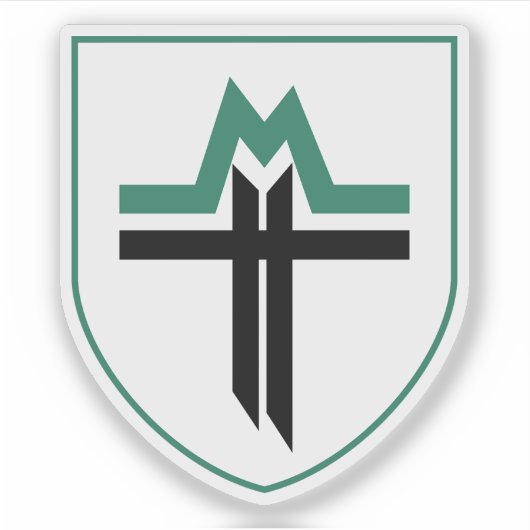 Wapen van Mýrdalshreppur, IJsland Sticker (Voorkant)