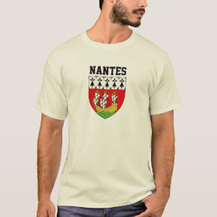 Wapen van Nantes, Frankrijk T-shirt