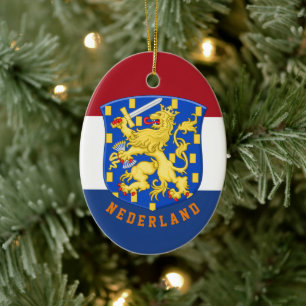 Wapen van Nederland Keramisch Ornament