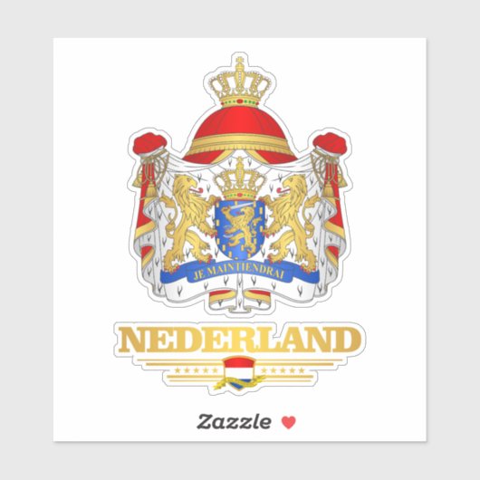 Wapen van Nederland Sticker (Vel)