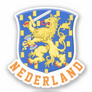 Wapen van Nederland Sticker