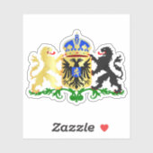 Wapen van Nijmegen, Nederland Sticker (Vel)