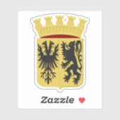 Wapen van Ninove, België Sticker (Vel)