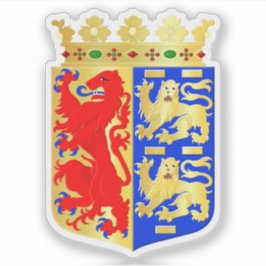 Wapen van Noord-Holland, Nederland Sticker