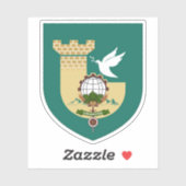 Wapen van Noyemberyan, Republiek Armenië Sticker (Vel)