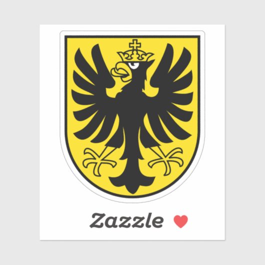 Wapen van Oberhasli, Zwitserland Sticker (Vel)