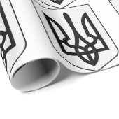 Wapen van Oekraïne Cadeaupapier (Rol Hoek)
