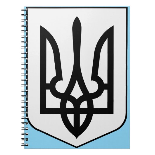 Wapen van Oekraïne Notitieboek (Voorkant)