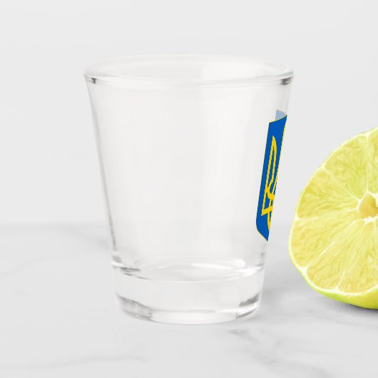 Wapen van Oekraïne Shot Glas (Links)