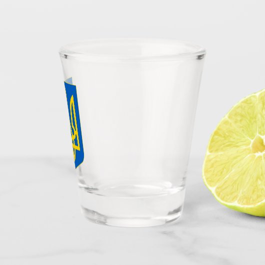 Wapen van Oekraïne Shot Glas (Rechts)