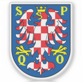 Wapen van Olomouc, Tsjechië Sticker