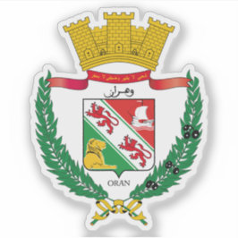 Wapen van Oran, Algerije Sticker