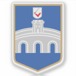 Wapen van Osijek, Kroatië Sticker